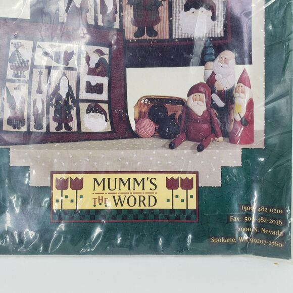 Lot of 2 Patterns Santa Samplers & Christmas Apple Table Runner Instructions - Picture 2 of 4